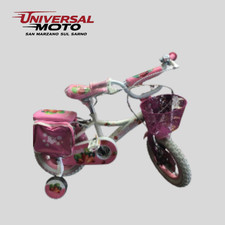 BICICLETTA BIMBA/BAMBINA+ROTELLE