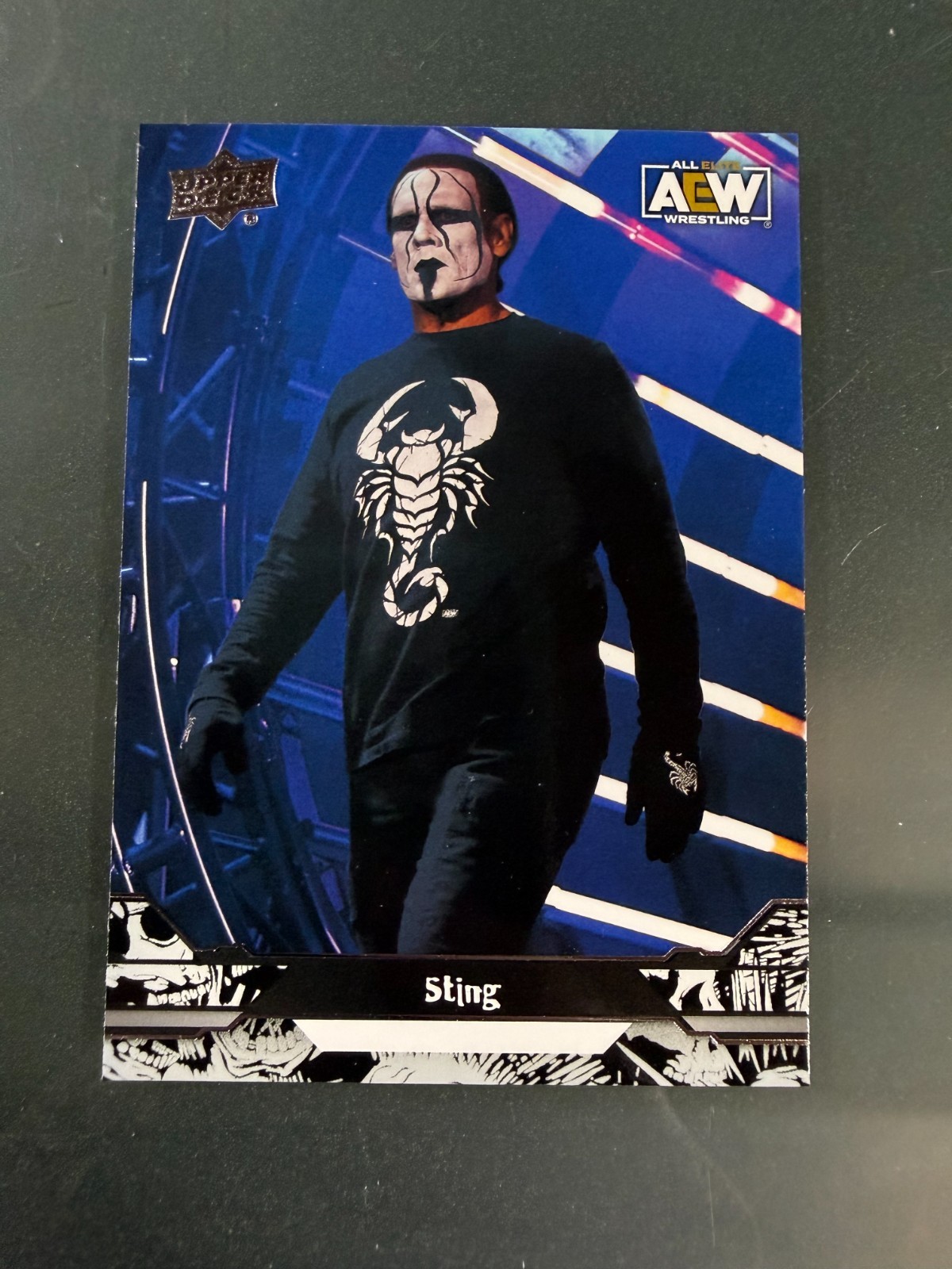 Sting 2023 Upper Deck AEW All Elite Wrestling #44 Card