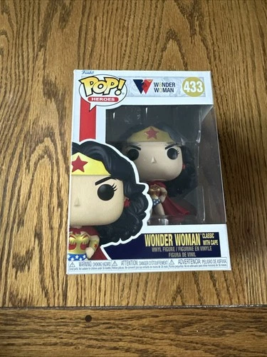 Funko Pop! Vinyl: DC Universe - WW - Wonder Woman Classic with Cape #433 New!