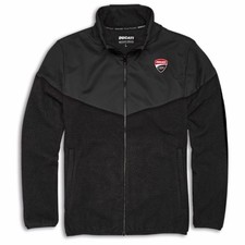 Giubbino in Pile da Uomo Originale Ducati DC Speed Black 98771073