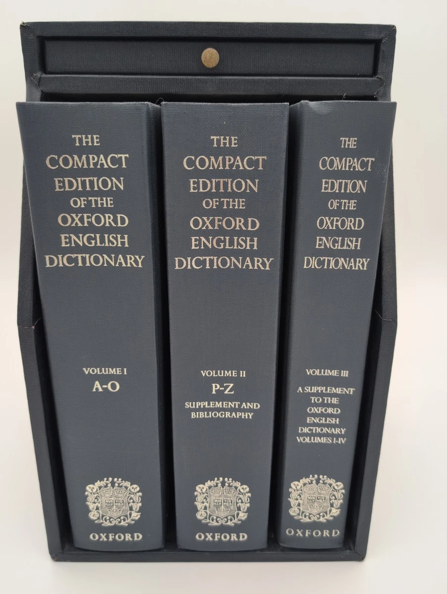 compact oxford english dictionary products for sale | eBay
