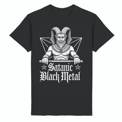 Satanic Black Metal - Pentagram T-Shirt | Warmaster, Behemoth, Darkthrone