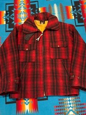 Woolrich Men  s 50s Heavyweight Plaid Hunting Jacket Medium