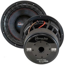 (2) SUBWOOFER AMERICAN BASS GODFATHER 12” SPL COMPETIZIONE DUAL 2 OHM (1 COPPIA)