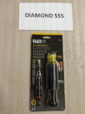 Klein Tools 32303HD 20-in-1 Impact Driver Set Screwdriver Bits Flip Socket #8947