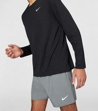 NEW Nike Men's Challenger Dri-Fit Brief-Lined Running Shorts 5  Inseam XL Gray