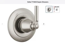 Delta Saylor Shower trim in Stainless Steel finish
