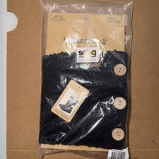 BEARPAW Marled Knit Boot Toppers, New,