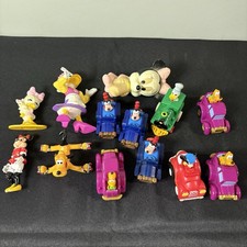 Vintage Lot of Disney - Mickey Minnie Mouse Goofy Toys
