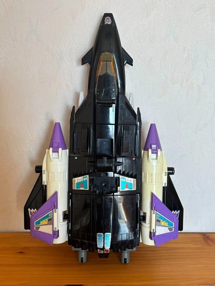 Takara Transformers Destron G1 D-307 Overlord God Master 1988 Figure Vintage - Image 4 of 4