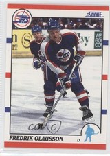 1990-91 Score Fredrik Olausson #81 0c4