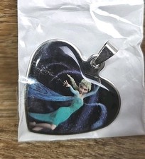 Disney Frozen Jewelry Pendant Silver Plated Necklace Pendant Elsa