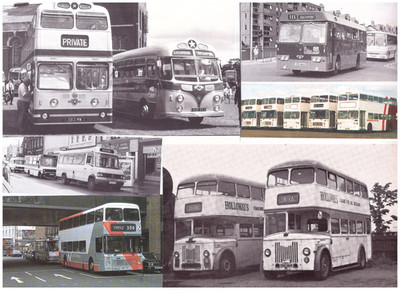 54 LOT Multi-Bus/Coach, Magazine & Book Clips. Majority UK Pics. UK Mail: $6.99