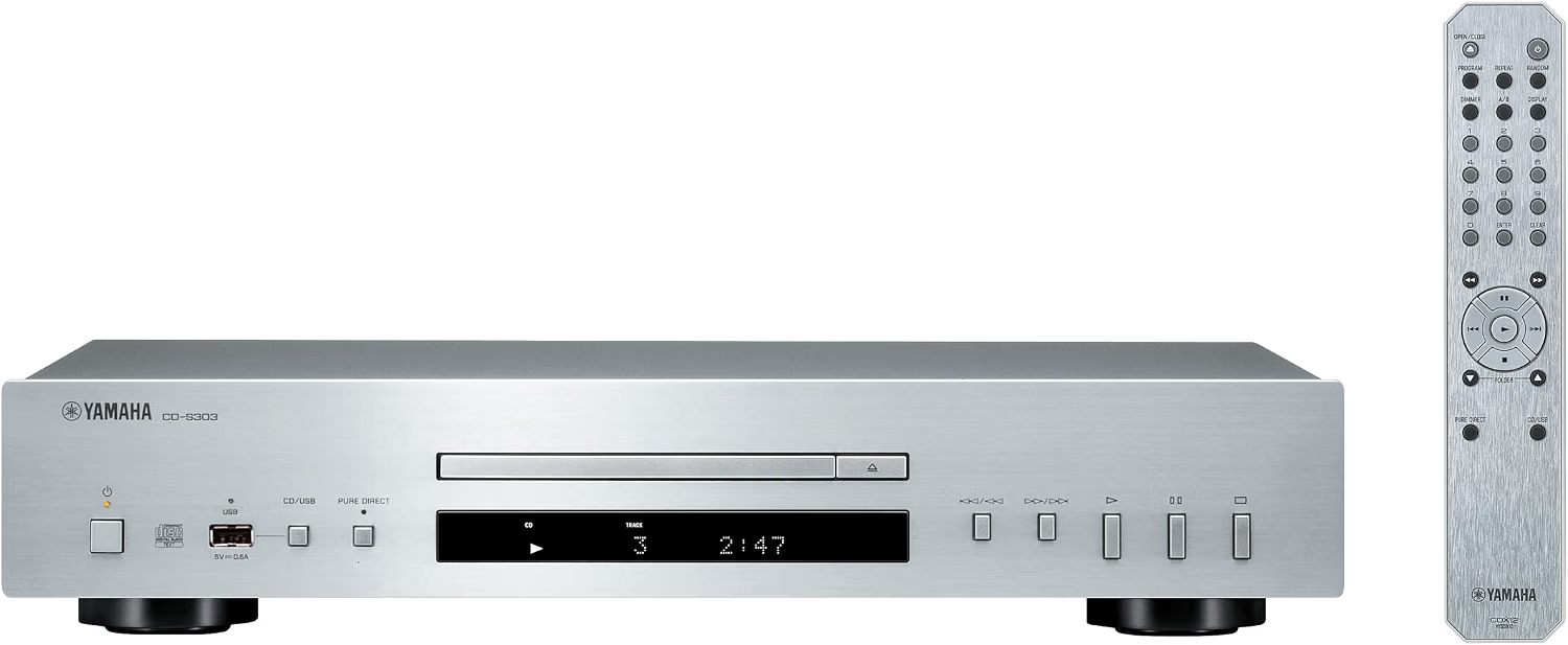 Lettore CD Yamaha CDS303S lettore cd e mp3 con telecomando e garanzia - Immagine 2