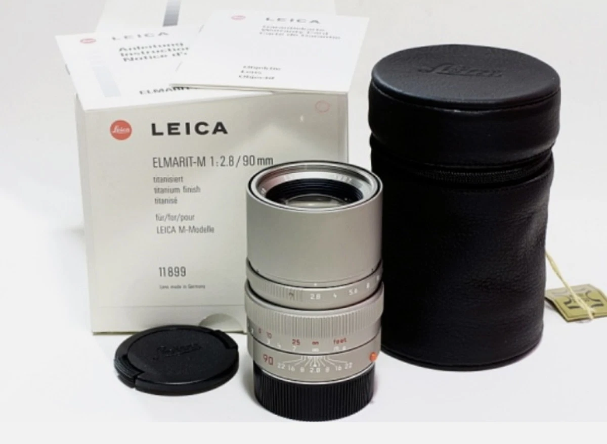 Leica ELMARIT-M f/2.8 Camera Lenses 90mm Focal for sale | eBay