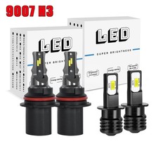 For Nissan Xterra 2000 2001 6000k 4x Led Headlight Hilow Fog Light Bulbs Combo