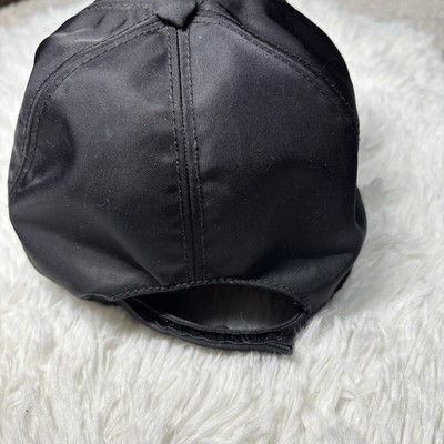 Prada Black Re-Nylon Baseball Cap – Triangle Logo from Japan | eBay