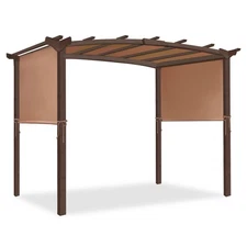 Goplus 6.7'x17' Universal Canopy Cover Replacement Pergola Structure Sun Awning