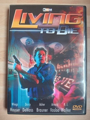 DVD Living to Die - Wings Hauser, Darcy DeMoss, R.J. Walker - Sammlungsauflösung