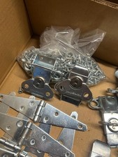 Job Lot  Penn Elcom Surface Mount Flight Case Butterfly Catch x 31  Hinges  x 14
