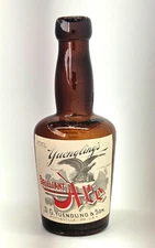 WOW  1800's YUENGLING's BRILLIANT ALE - Paper Label Beer Bottle - Pottsville PA