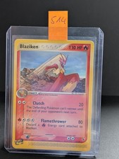 Pokemon Karte TCG Blaziken / Lohgock 15/109 Ex Rubin & Saphir 2003 E-Card