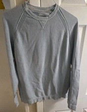 Tommy Bahama Sweater Men Large Tobago Bay Marlin Pullover Crewneck Shirt Blue