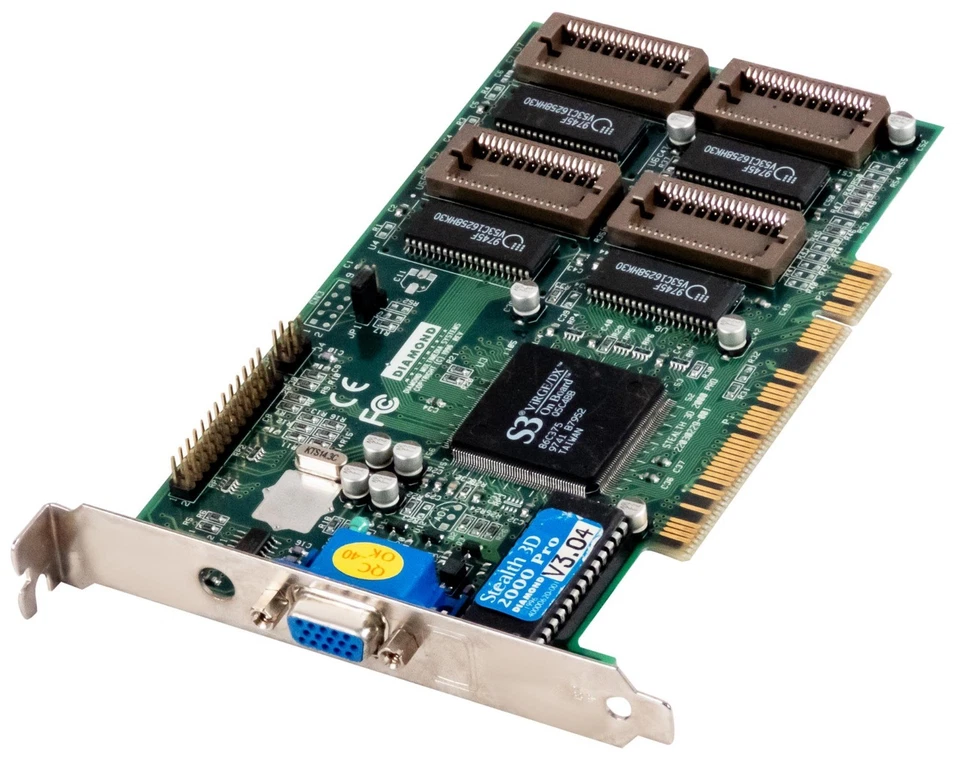 Diamond Stealth 3D 2000 Pro S3 Virge/DX 2MB PCI - Image 2 of 2