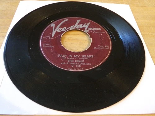 The Dells 45 - Pain in My Heart - Vee-Jay VJ 258