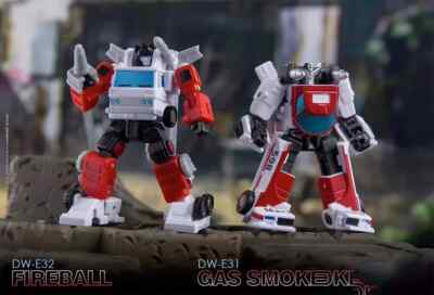 Dr Wu Customs DW-E31 Exhaust Gas Smoke DW-E32 Artfire Fireball Action Figure toy