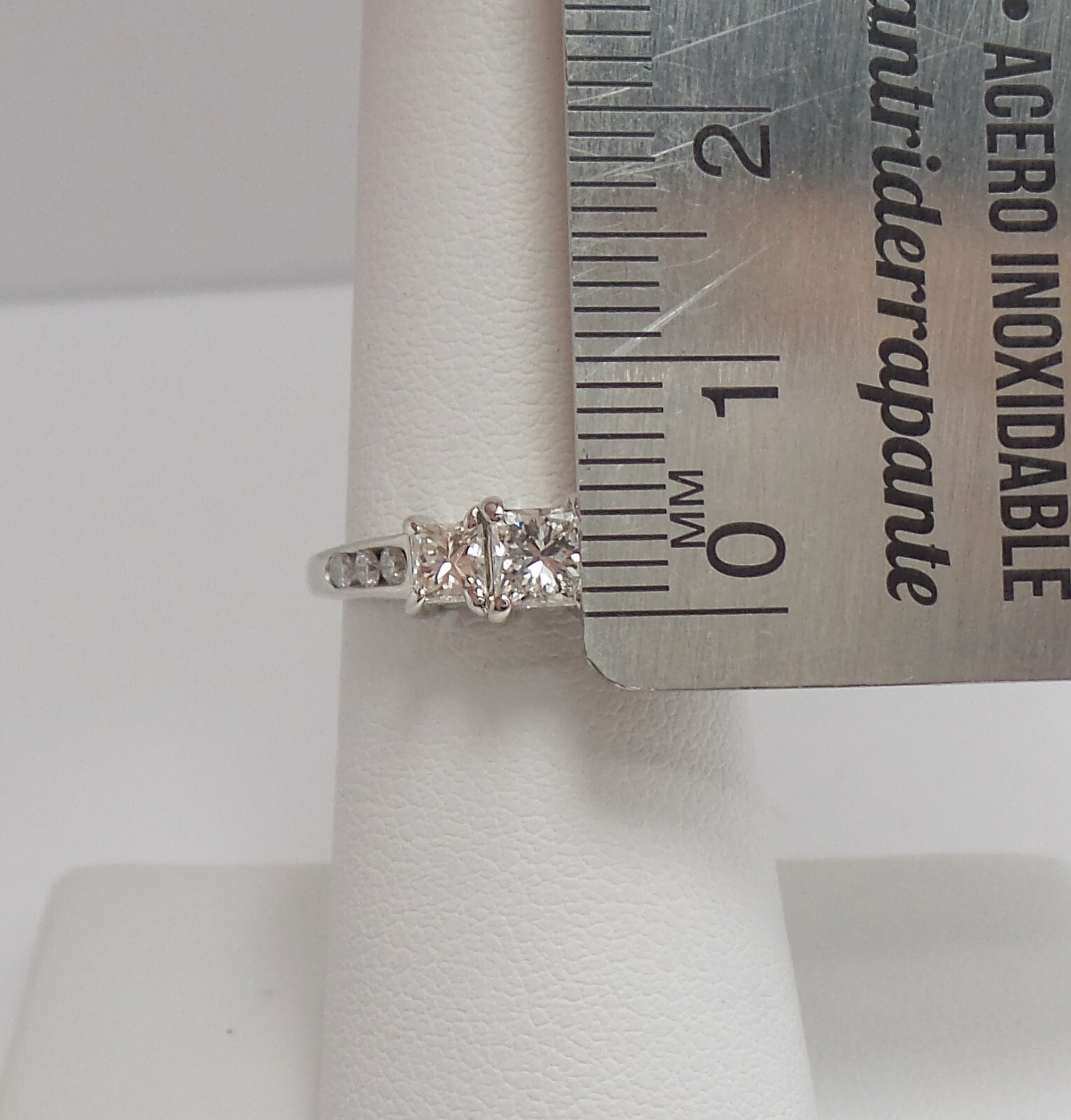 1CT Natural Diamond Anniversary Engagement Wedding Bridal Ring 14K White Gold
