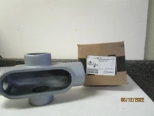 Emerson Appleton X57 Conduit Body Form 7 1-1/2" Grayloy FM7 Type X