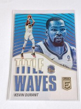2021-22 Donruss Elite Kevin Durant Title Waves Acetate #7 Warriors Champ