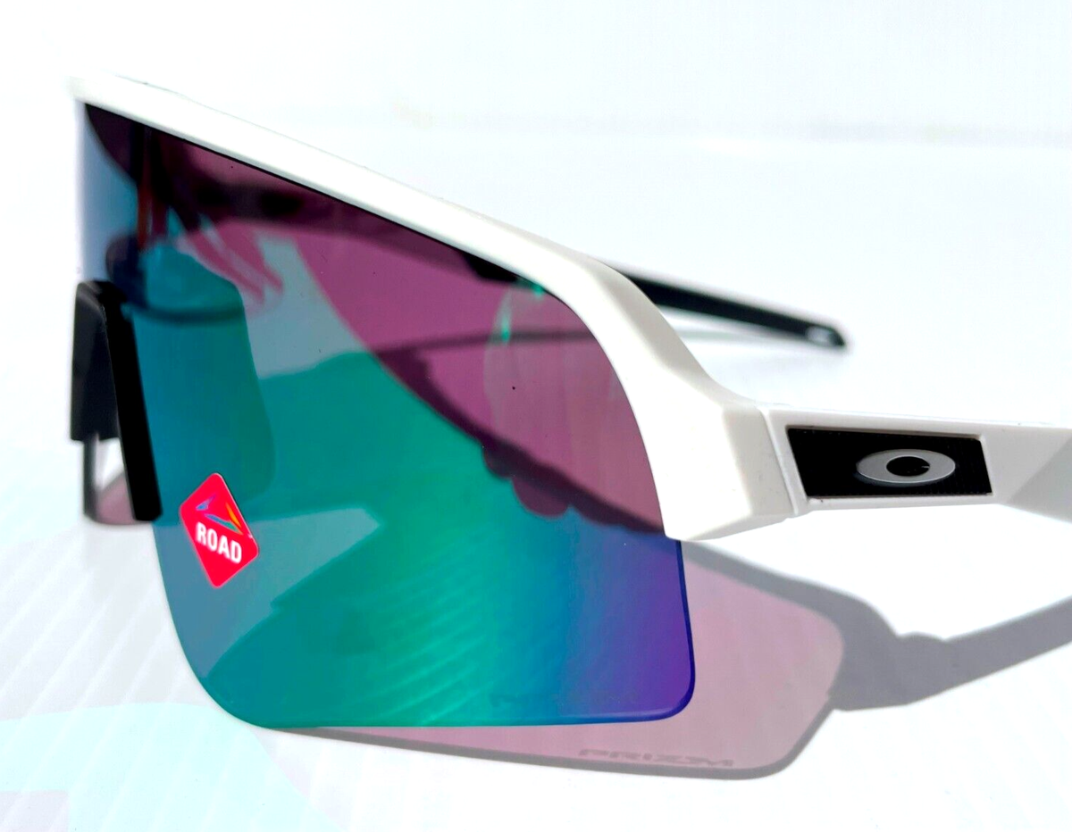 NEW Oakley SUTRO LITE SWEEP Matte White PRIZM Road Jade Lens
