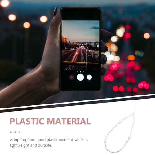 Chaîne De Téléphone Perlée Manquer Longe Anti-perte Sangle Bracelet - Zdjęcie 2 z 12