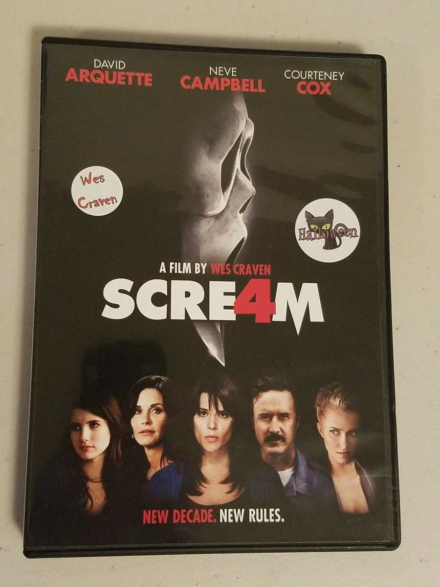 Fotobusta Scream Wes Craven Campbell Cox Poster Horror Cult '90