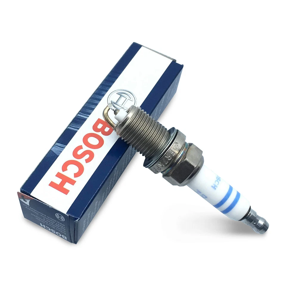 8 OEM BOSCH Plugs Spark Plug Kit Set High Power For BMW 550i 650i 750i 750Li X5 Foto 3 de 3