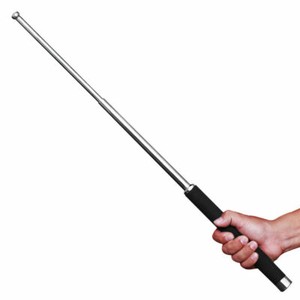 21"/ 26" Telescopic Steel Stick Rod Safe Walking Security Emergency Portable