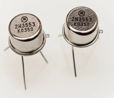  New 2N3553 Transistors TO-39 MOT 