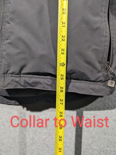 Y2K Obermeyer ALT3 Solar Juniors 16 Ski Jacket Hooded Waterproof Black and Gray - Picture 22 of 24