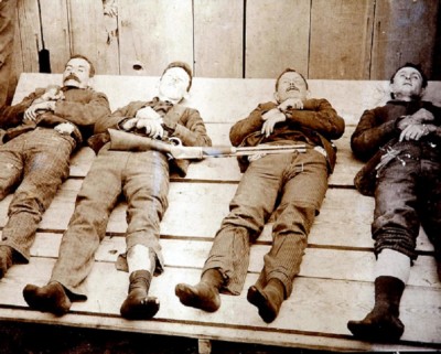 Memento Mori of the Dalton Gang Gun Fighter Bank Robbers 8''x 10'' Photo 78