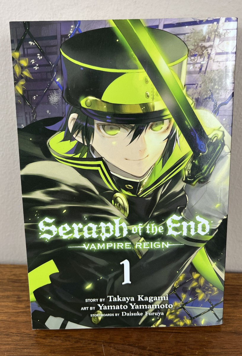 Seraph of the End Manga Volume 1 English By Takaya Kagami Art By