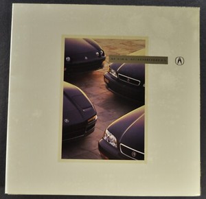 1996 Acura Brochure NSX Legend 3.2TL Sedan Integra Coupe Excellent Original 96