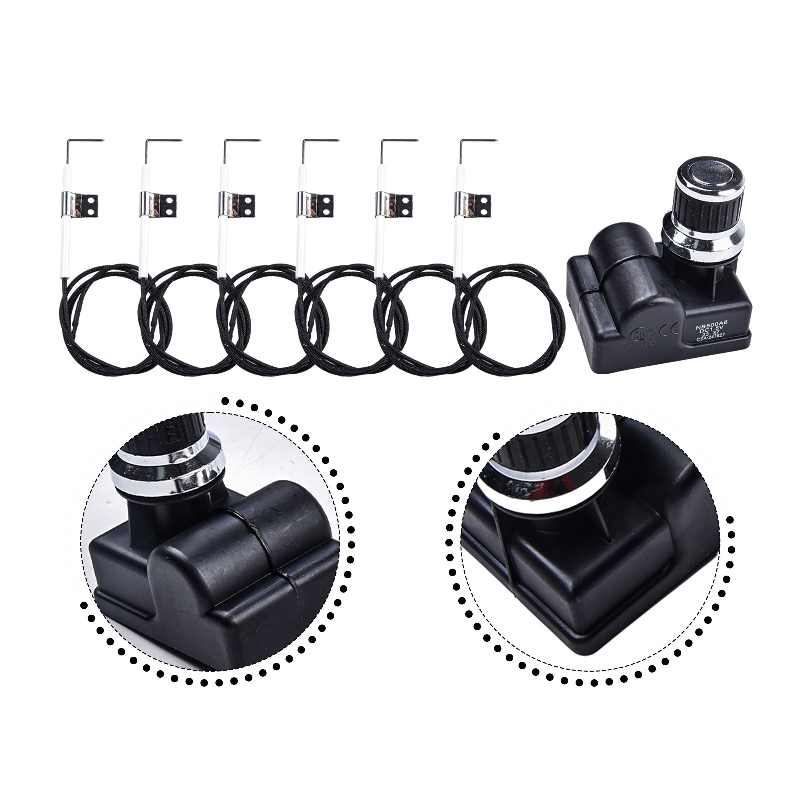 Hassle Free Ignition for Nexgrill Gas Grills with Universal Ignitor Kit