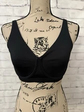 Natori Size 34D Recharge Underwire Sports Bra Black