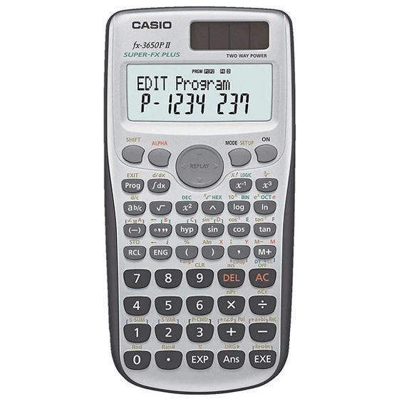 CASIO Fx-3650p II programmable scientific calculator 2 Line Dspl'y Multi Replay - Image 4 of 4