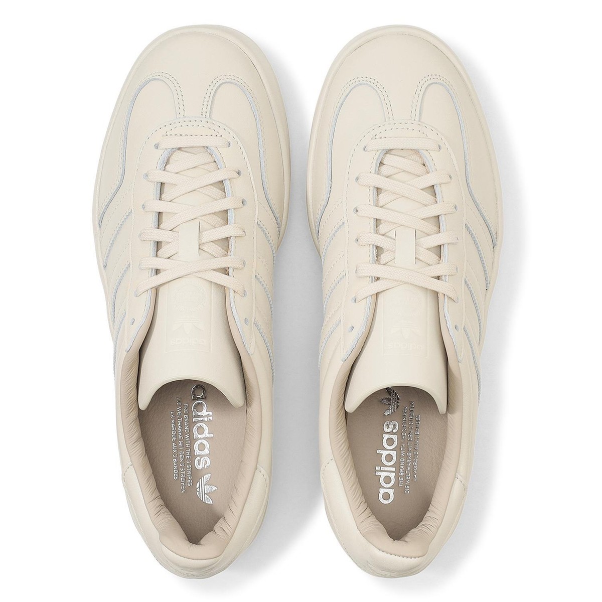 国内配送 adidas GAZELLE INDOOR LUX ALUMINA/ALUMINA/W.BEIGE JI3508 adidas Originals Gazelle Indoor LUX Alumina Wonder