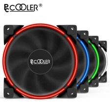 CORONA RGB LED Computer Case Fans 120mm 4 Pin PC Air Cooling Hydraulic Bearing