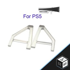 2pcs Horizontal Base Stand Acrylic Support Storage Stand for PS5 Slim Console