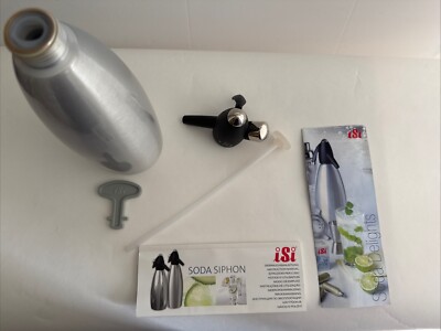 William Sonoma iSi Classic Silver Soda Siphon